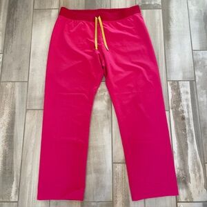 Figs Livingston Basic Scrub Pants W23SW2020 Shocking Pink Women’s XL
